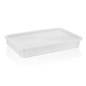 GastroPlast GPHPE-100/2 Polietilen Pizza Hamur Teknesi 30x40x10 Cm Beyaz