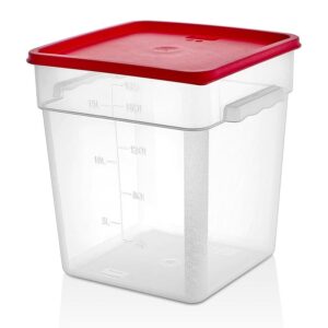 GastroPlast GSPP-18 Polipropilen Kare Saklama Kabı 17.2 L