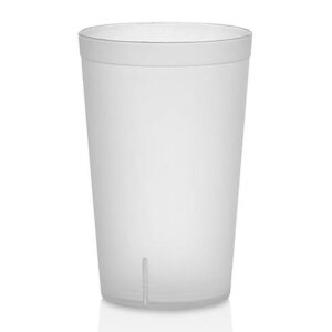 GastroPlast Kumlu Bardak 240 ml Polikarbon Şeffaf