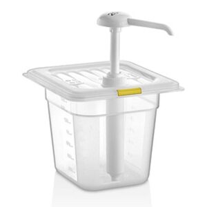 GastroPlast Plastik Hardal Dispanseri 2 L Şeffaf