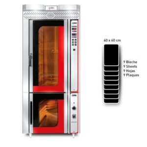 GMG Gala-9  40X60 9Tepsi Patisserie Fırını, Mayalandırma Kabini
