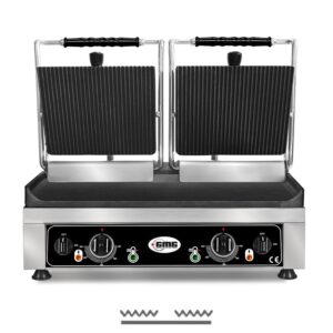 GMG KG 5530 DG Yarı Düz Tost Makinesi, 52x24 cm