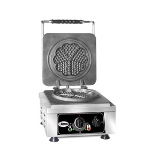 GMG KGW 01 M Çiçek Model Waffle Makinesi, Ø 16,5 x 1,5 cm