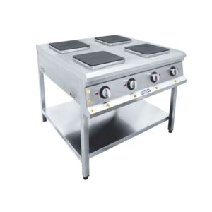 Görkem 3 Kare Pleytli Ocak Taban Raflı Elektrikli 140x60 Cm