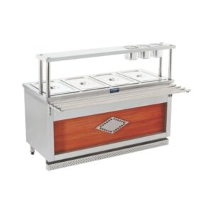 Görkem Sıcak Servis Ünitesi 3 Adet 1/1 Kapasiteli Elektrikli 115x65 Cm