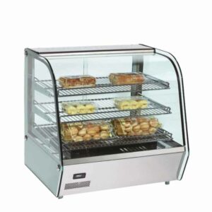 Gtech RTR120 Set Üstü Sıcak Teşhir Ünitesi Bombe Camlı