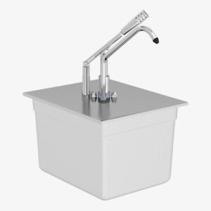 Kalando KD-0212 Gastronorm Kollu Sos Pompası Paslanmaz GN 1/2 11 L