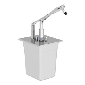 Kalando KD-0216 Gastronorm Kollu Sos Pompası Paslanmaz GN 1/6 3L