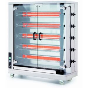 Kalitegaz CRG 5 Piliç Çevirme Makinesi 20-25 Piliç Kapasiteli Gazlı