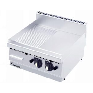 Kalitegaz GS6060G 600 Seri Pleyt Izgara Yarı Oluklu 60x60 Cm Gazlı