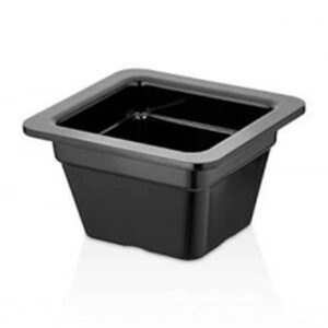 Külsan 11600.BL Thermoset Gastronom Küvet GN 1/6 17.6x16.2 cm 1.1 L Siyah