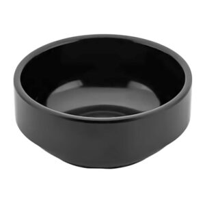 Külsan Thermoset Ramekins Minimal 8 cm 110 ml Siyah