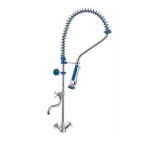 Liva Gaz 039 Ara Musluklu Tezgaha Monte Duş Sprey Ünitesi Çift Su Girişli