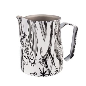 Motta Özel Desen Süt Potu Siyah/Beyaz 500 ml