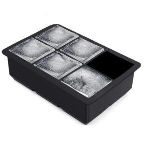 Mutfak10 IT-02 Silikon Buz Kalıbı Kare Altılı 5x5x5 Cm