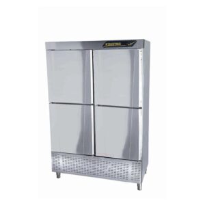 NDustrio 4 Yarım Kapılı Üstten Motorlu Dik Tip Gastronorm Buzdolabı, 1600 L PNX-CPG-204-UC