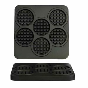 Omake Kare Waffle Makinası Kalıbı Coin