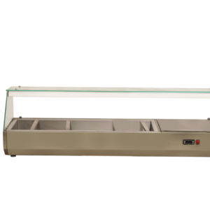 Osimo Pizza / Salata Hazırlık Bar Ünitesi, 1/4 Gn Küvet, 20 Cm Derinlik