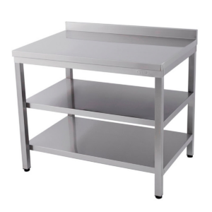 Öztiryakiler Ara Ve Taban Raflı Çalışma Tezgahı 120x60 Cm