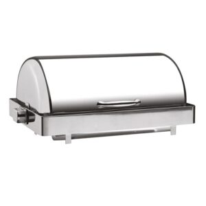 Öztiryakiler Chafing Dish, 180 Derece Açılır Kapak, Setüstü Gömme Ayak,1/1 GN