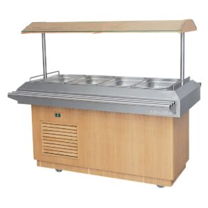 Öztiryakiler Elektrikli Saladbar (Maun)