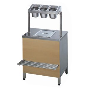 Öztiryakiler Küver Ünitesi, Tepsi Kaydırmalı, Ahşap Kaplı, 70x70 cm