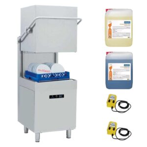 Öztiryakiler OBM 1080 Touch Giyotin Tip Bulaşık Yıkama Makinesi, Dijital Komple Set