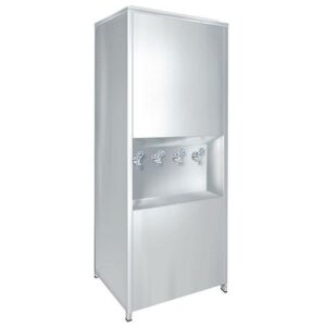 Öztiryakiler Soğuk Su Sebili Paslanmaz Gövde-İç Hazne  400 LT 4 Musluklu