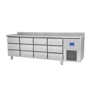 Öztiryakiler TA 460 LMV Derin Dondurucu 12 Çekmeceli Yatay Tezgah Tip 6644