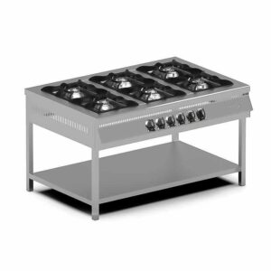 Pimak MX-6A Taban Raflı 6'lü Gazlı Ocak