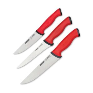 Pirge Duo Profesyonel Kasap Kurban Bıçak Seti - 35135