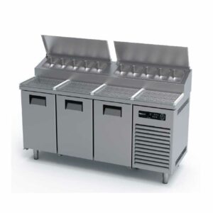 Portabianco 3N70 Make-Up Pizza Buzdolabı, 3 Kapılı, 304 Kalite