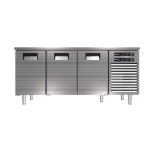 Portabianco 3ND60E Tezgah Tip Mix, 3 Kapılı, Dondurucu ve Soğutucu, 430 Kalite