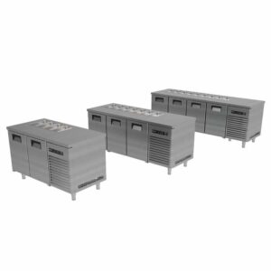 Portabianco SBHD-4N70E Soğuk Servis Buzdolabı, 4 Kapılı, 430 Kalite