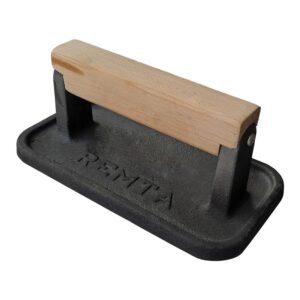 Remta P900 Döküm Kareli Desen Tost Ütüsü 105x200x80 mm