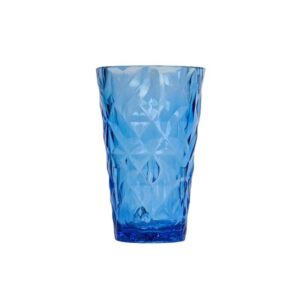 Rubikap Exclusive Prizma Bardak, 300 ml, Mavi