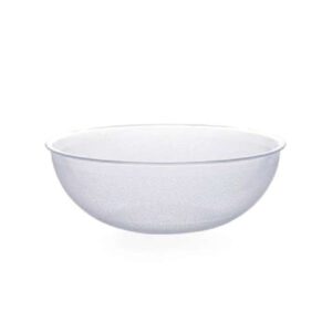 Rubikap Polikarbon Buzlu Kase, 32 cm Şeffaf