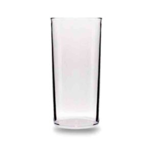 Rubikap Polikarbon Kokteyl Bardağı, 250 ml Şeffaf