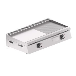 Seamac EPD100 Özel Seri Yarı Oluklu Sac Izgara, 100 cm, Elektrikli