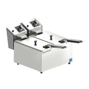 Seamac FRE6 Çift Kapaklı Fritöz, 3+3 L, Elektrikli