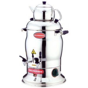Silverinox Çay Semaveri 2 Demlikli 16 Lt