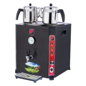 Silverinox Elit Çay Makinesi Siyah 36 Lt