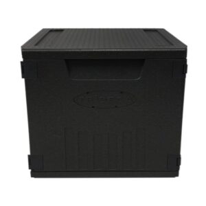 Tribeca EPP-4060FL Termobox Önden Yüklemeli 40x60 Cm Tepsi Kapasiteli 126 L Siyah