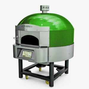 Venarro DYK-04 Sabit Tabanlı Gazlı Pizza Fırını, Zümrüt, Ø 300 mm 6 Pizza