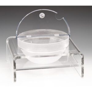 Zicco ZCP-284 Kaseli Polikarbon Teşhir Standı 23x30x29 cm