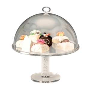 Zicco ZCP-733 Polikarbon Kapaklı Fanus 32.5xH:32 cm