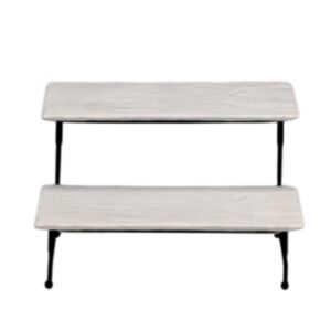 Zicco ZCP-788 Telli Melamin Teşhir Standı 33x30x17 cm Beyaz