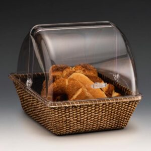 Zicco ZCP-798 Rattan Sepetli Polikarbonat Kapaklı Fanus 32 5x26 cm