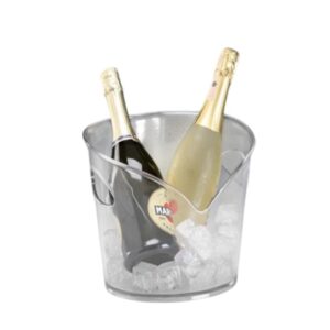 Zicco ZCP-869 Akrilik Şişe Kovası 28x24 cm Siyah