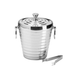 Zicco ZKC-848 Çift Cidarlı Çelik Buz Kovası 17x18 cm